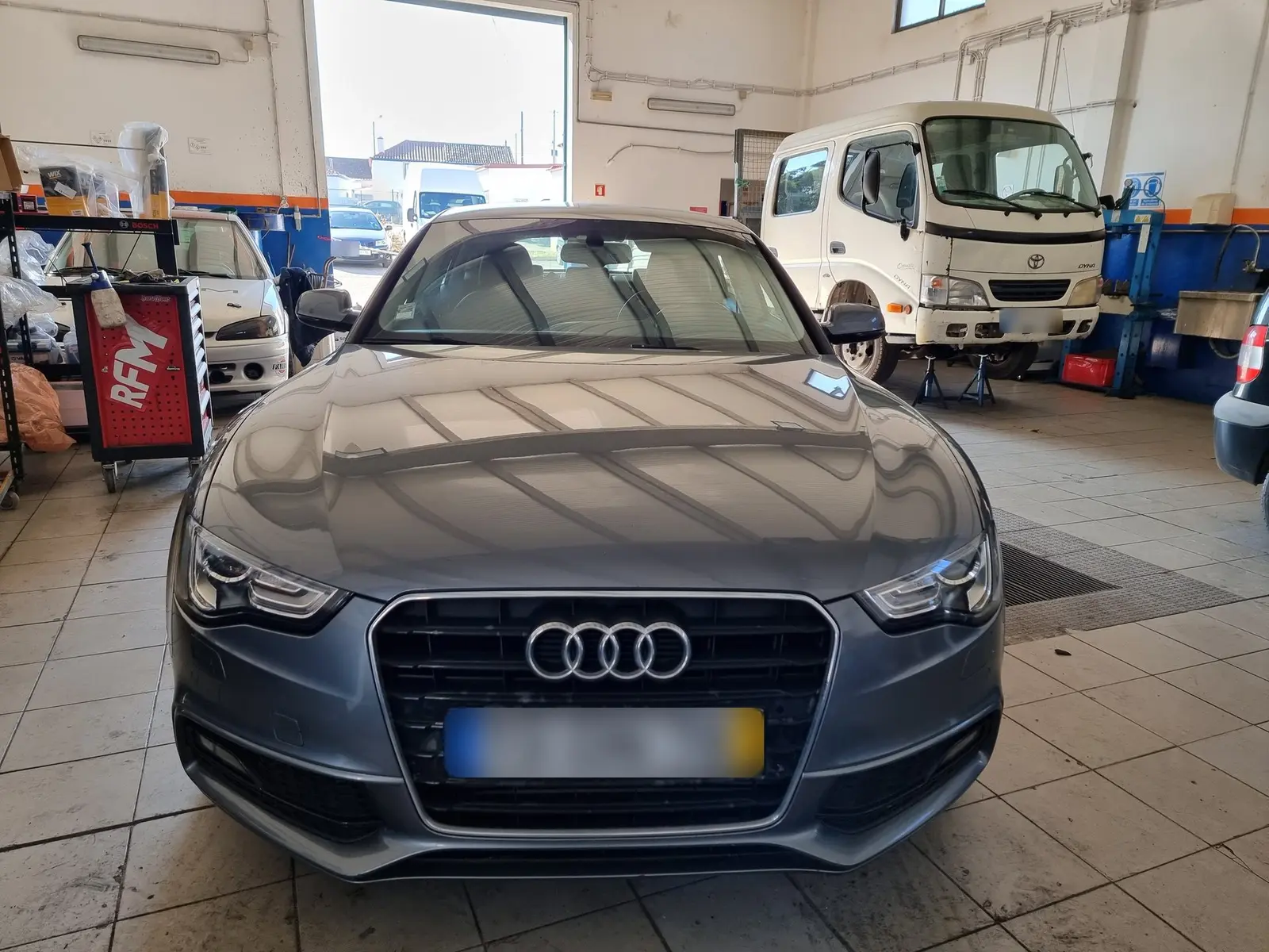 Audi A5 na oficina